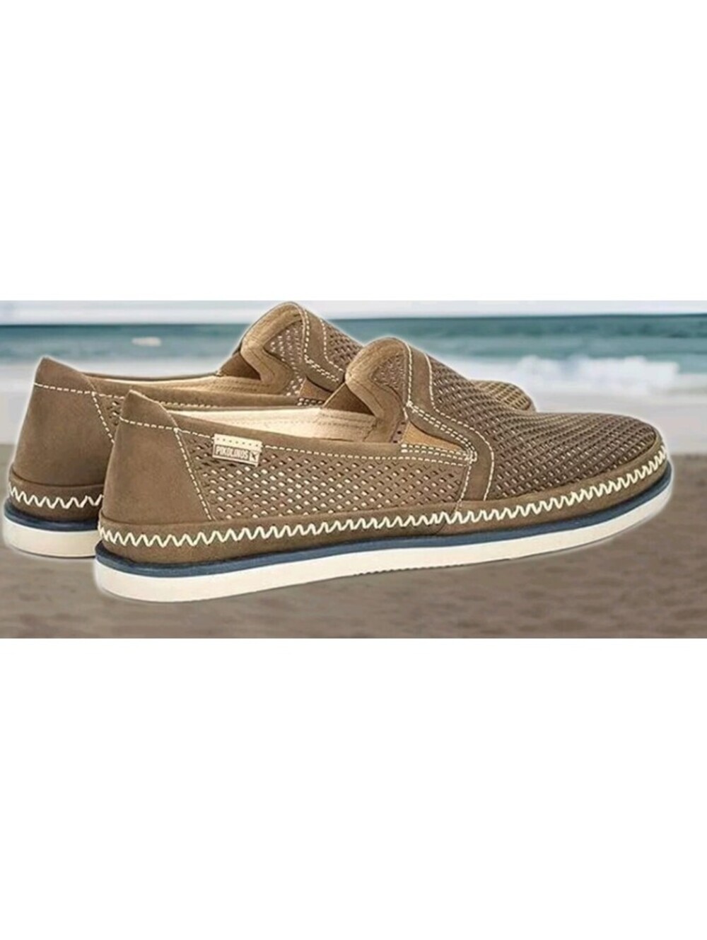 Pikolinos Linares M2G-3095NO Loafer Perforated Boat Beach Shoes Mens 8.5 9 42